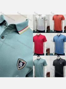 Wholesale Men's Casual Plain Label Short Sleeve Polo Shirt, LIUHUA CLOTHING WHOLESALE