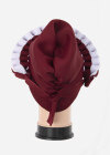 Wholesale Women's Casual Maid Tie Ruched Headwrap Hat - Liuhuamall