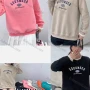 Wholesale Women's Fashion Crew Neck Long Sleeve Letter Print Pullover Sweatshirts preview