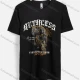 Wholesale Men's Letter Black Panther Print Round Neck Short Sleeve Casual T-Shirt 06# Black Clothing Wholesale Market Liuhua