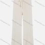 Wholesale Women's Casual Lace Up High Waist Straight Leg Frayed Raw Hem Pants 8159# preview