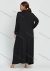Wholesale Women's Long Sleeve Plain Maxi Cardigan - Liuhuamall