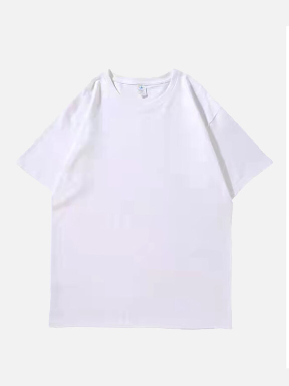 Men's Basics 100%Cotton Short Sleeve Round Neck Plain T-Shirts A01#, Clothing Wholesale Market -LIUHUA, 