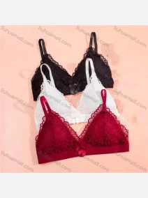 Wholesale Women's Sexy Lace Spaghetti Strap Bralette Bra 2104#, LIUHUA CLOTHING WHOLESALE