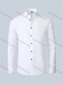 Wholesale Men's Casual & Business Plain Long Sleeve Shirt, LIUHUA CLOTHING WHOLESALE