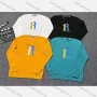 Wholesale Men's Casual Letter Print Round Neck Long Sleeve Sweatshirt preview