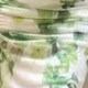 Women's Glamorous V Neck Ruched Floral Split Side Mermaid Dress 6932# White Clothing Wholesale Market -LIUHUA