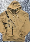 Wholesale Casual Patch Pocket Hooide Casual - Liuhuamall