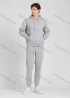 Wholesale Men's Casual Plain Drawstring Athletic Jogger Sweatpants 687# - Liuhuamall