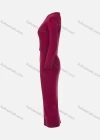 Wholesale Women's 2-Piece Round Neck Long Sleeve Top & Bodycon Skirt Plain Sets - Liuhuamall
