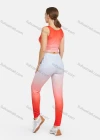 Wholesale Women's Casual Gradient Crop Tank Top 2 Piece Sets 12203# - Liuhuamall