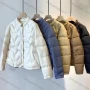 Wholesale Women's Casual Long Sleeve Thermal Lined Plain Puffer Jacket preview