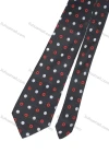 Wholesale Men's Business Formal Polka Dot Contrast Ties & Pocket Square & Cufflinks Sets - Liuhuamall