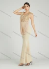 Wholesale Women's Elegant Sleeveless Sequin Mermaid Evening Dress 6071# - Liuhuamall