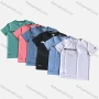Wholesale Men's Quick Dry Workout Running Slogan Solid Athletic T-Shirt preview