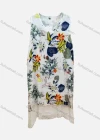 Wholesale Women's Casual Crew Neck Sleeveless Floral Print Tank Dress - Liuhuamall