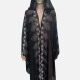 Women's Vintage Muslim Islamic Rhinestone Beaded Maxi Dress With Kaftan Cloak 46# Clothing Wholesale Market -LIUHUA