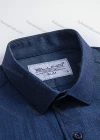 Wholesale Men's Formal Collared Allover Print Long Sleeve Button Down Shirts - Liuhuamall
