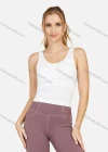 Wholesale Women's Plain Scoop Neck Workout Tank Top - Liuhuamall