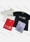 Wholesale Men's Casual Letter Print Round Neck Short Sleeve T-shirt - Liuhuamall