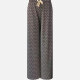 Women's High Waist Drawstring Allover Print Casual Wide Leg Pants 2-2 Clothing Wholesale Market -LIUHUA