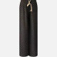 Women's High Waist Drawstring Allover Print Casual Wide Leg Pants 2-3 Clothing Wholesale Market -LIUHUA