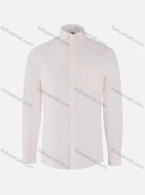 Wholesale Men's Formal Plain Collared Button Down Patch Pocket Long Sleeve Shirts, LIUHUA CLOTHING WHOLESALE