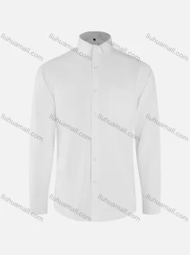 Wholesale Men's Formal Plain Collared Button Down Patch Pocket Long Sleeve Shirts, LIUHUA CLOTHING WHOLESALE