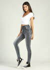 Wholesale Women's High Waist Stretch Washed Skinny Jeans - Liuhuamall