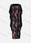 Wholesale Women's Islamic Muslim Glamorous Sequin Glitter Arabic Dubai Translucent Maxi Cover Up Kaftan Dress - Liuhuamall
