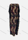 Wholesale Women's Islamic Muslim Glamorous Sequin Glitter Arabic Dubai Translucent Maxi Cover Up Kaftan Dress - Liuhuamall