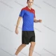 Wholesale Men's Sporty Colorblock Short Sleeve Slim Fit Quick Dry Polo Shirt Red Clothing Wholesale Market Liuhua