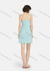 Wholesale Women's Milk Silk Plain Lace Trim Soft Spaghetti Strap Short Cami Lounge Nightgown A08# - Liuhuamall