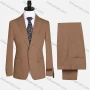 Wholesale Men's Classic Formal Lapel Plain Two Buttons Flap Pockets Blazer Jacket & Pants 2 Piece Suit Set 97098# preview