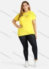 Wholesale Women's Plain Short Sleeve V Neck Rhinstone Blouse - Liuhuamall
