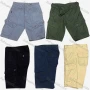 Wholesale Men's Casual Plain Multiple Pockets Cargo Shorts preview
