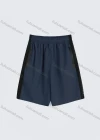 Wholesale Men's Sporty Plain Elastic Waist Zipper Pocket Shorts - Liuhuamall