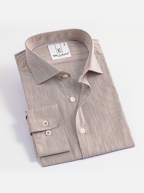 Men's Formal Plain Collared Long Sleeve Button Down Shirts, Clothing Wholesale Market -LIUHUA, Men, Men-s-Tops