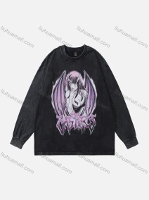 Wholesale Men's Fashion 100%Cotton Distressed Crew Neck Long Sleeve Graphic T-shirt SS16#, LIUHUA CLOTHING WHOLESALE