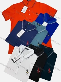 Wholesale Men's Casual Plain Label Short Sleeve Polo Shirt, LIUHUA CLOTHING WHOLESALE