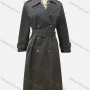 Wholesale Women's Casual Plain Lapel Long Sleeve Double Breasted Trench Coat With Belt preview