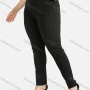 Wholesale Women's Plus Size Rhinestone Elastic Waist Plain Casual Skinny Pants preview