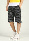 Wholesale Men's Summer Camo Print Zipper Pocket Casual Shorts - Liuhuamall