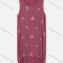 Wholesale Woman's Casual Round Neck Sleeveless Embroidered Floral Print Tank Dress preview