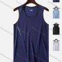 Wholesale Men's Quick Dry Comfy Workout Racerback Jacquard Letters Athletic Tank Top 2351# preview