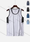 Wholesale Men's Quick Dry Comfy Workout Racerback Colorblock Jacquard Athletic Tank Top - Liuhuamall