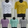 Wholesale Women's Casual Round Neck Hollow Out Plain Knit Top preview