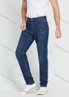 Wholesale Men's Casual 5 Pockets Zipper Fly Button Denim Straight Leg Jeans - Liuhuamall