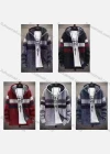 Wholesale Men's Casual Long Sleeve Zipper Colorblock Long Hooded Jackets With Thermal Lined - Liuhuamall