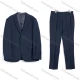 Wholesale Men's Formal Business Single Breasted Plain 2 Piece Suit Set 2168-2# Navy Clothing Wholesale Market Liuhua
